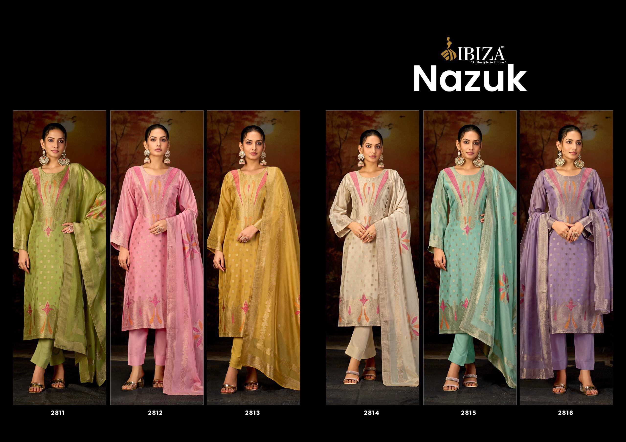 Ibiza Nazuk Salwar Kameez wholesale price list